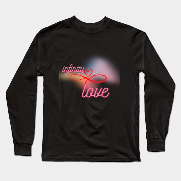 Infinity love Long Sleeve T-Shirt by Power UP